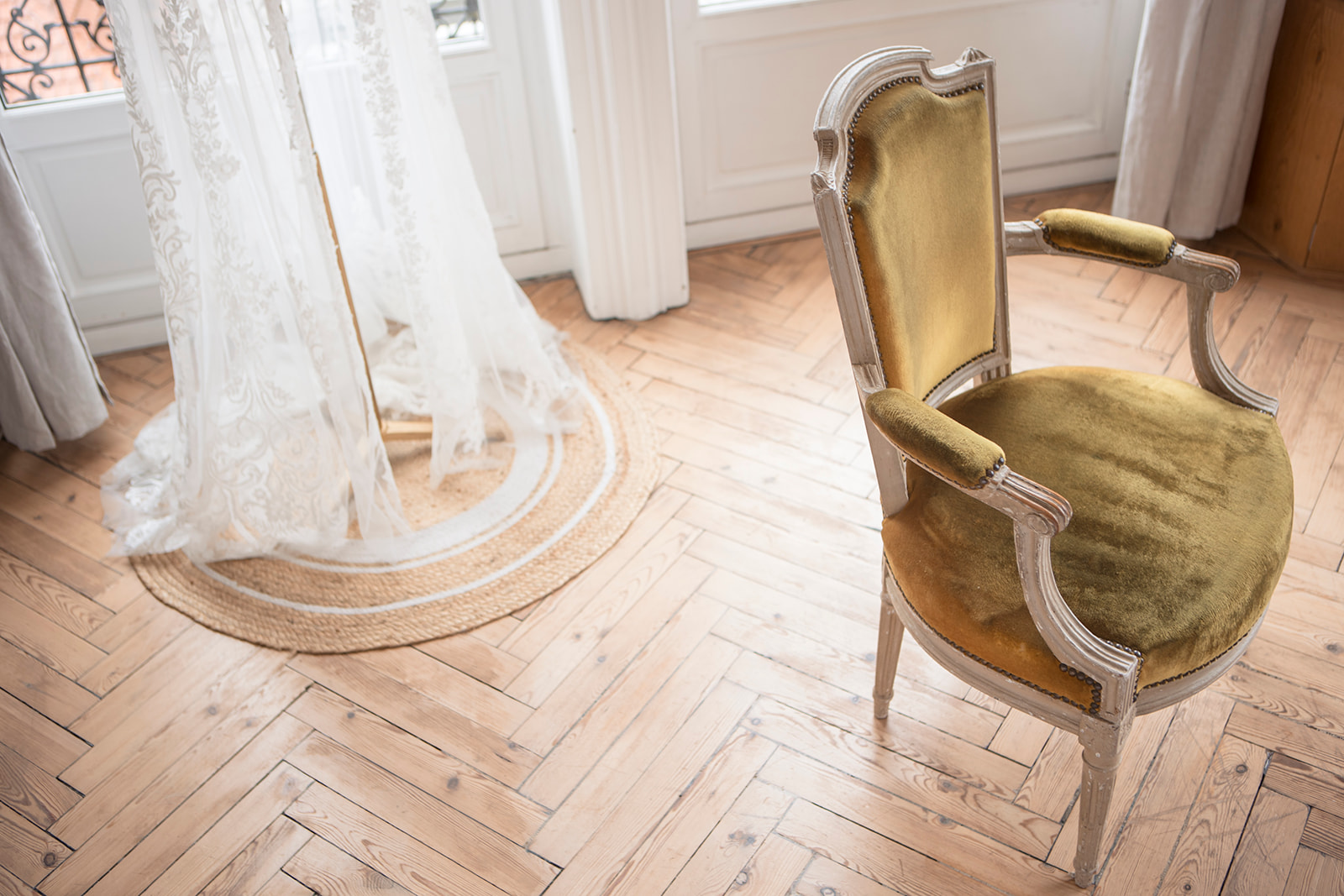 Détail du showroom Elsa Barois à Lille