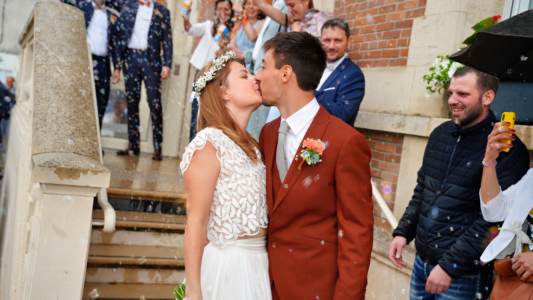Mélanie — robe de mariée jupe et top Elsa Barois