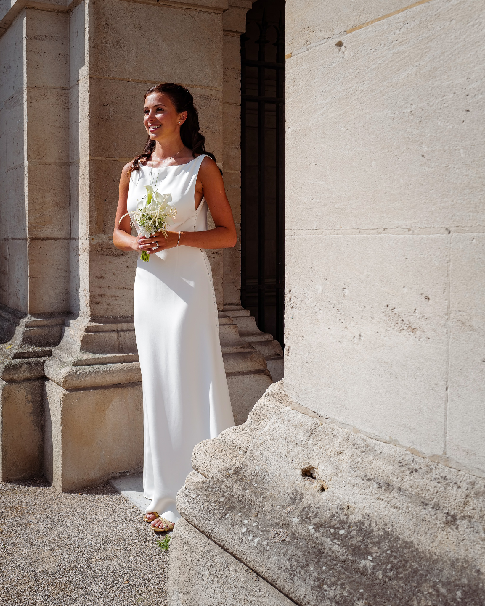 Pigelia — détail robe soie