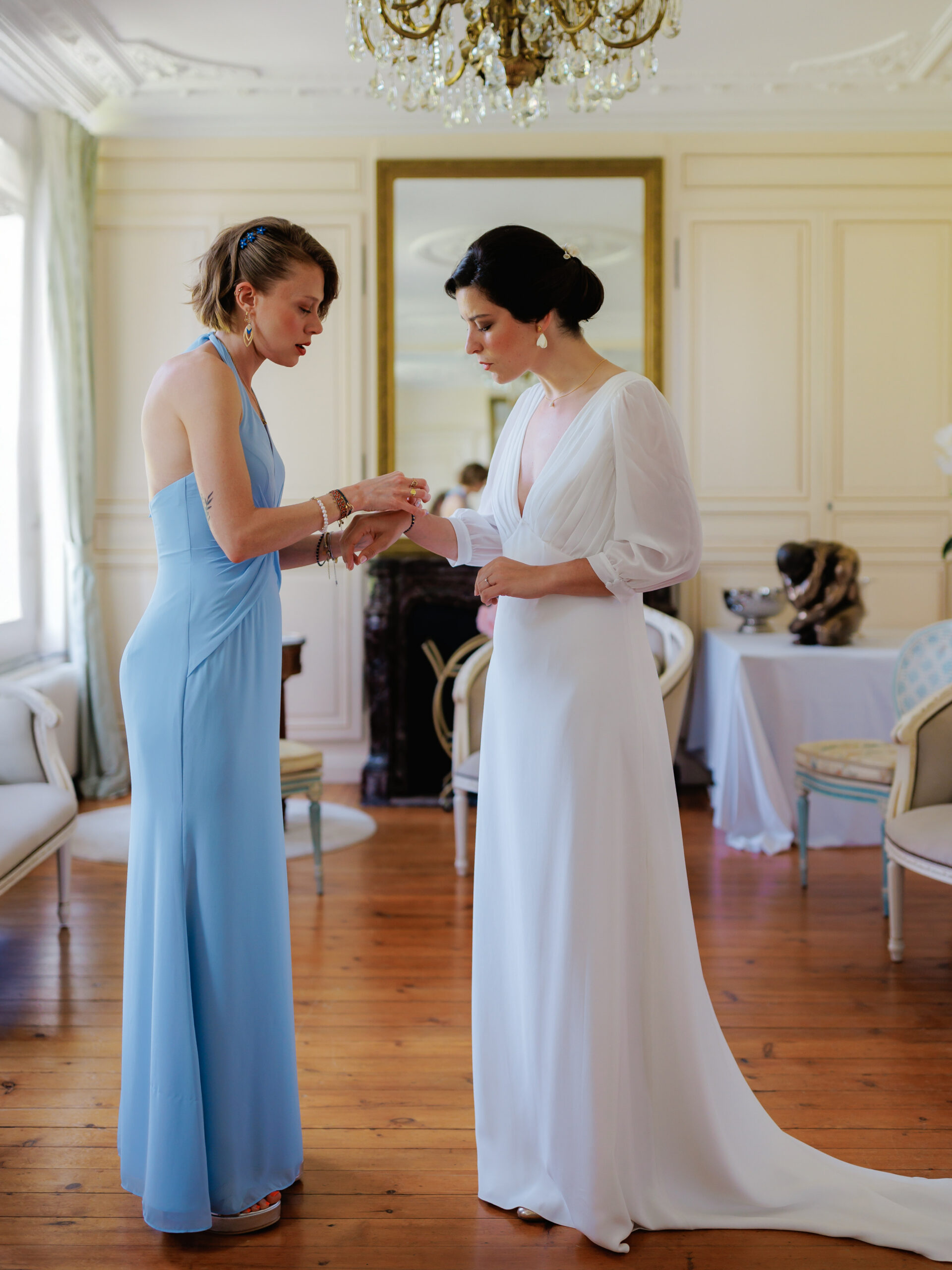 Juliette — mariage chic et décontracté, robe Elsa Barois